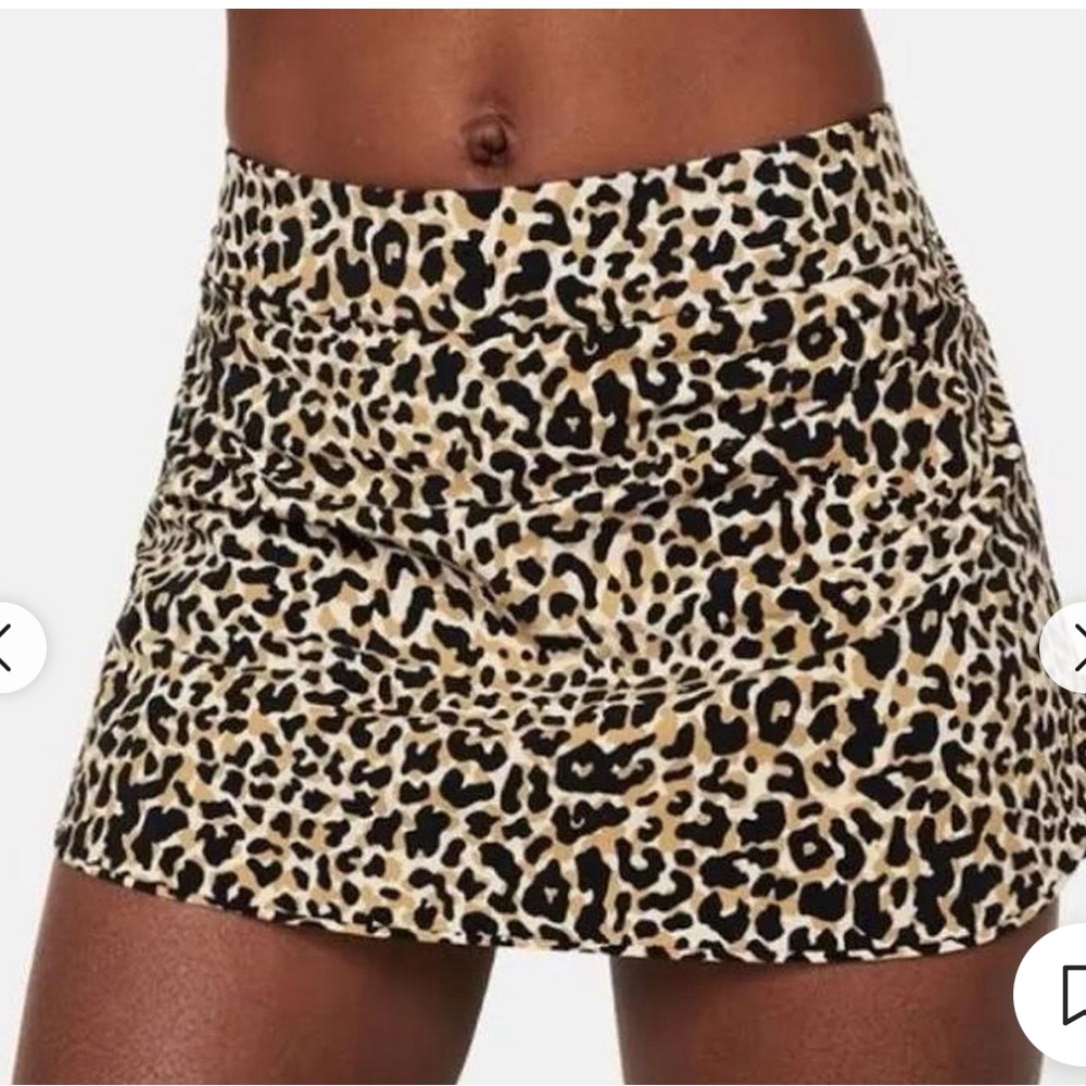 OV leopard exercise skort - Picture 3 of 5